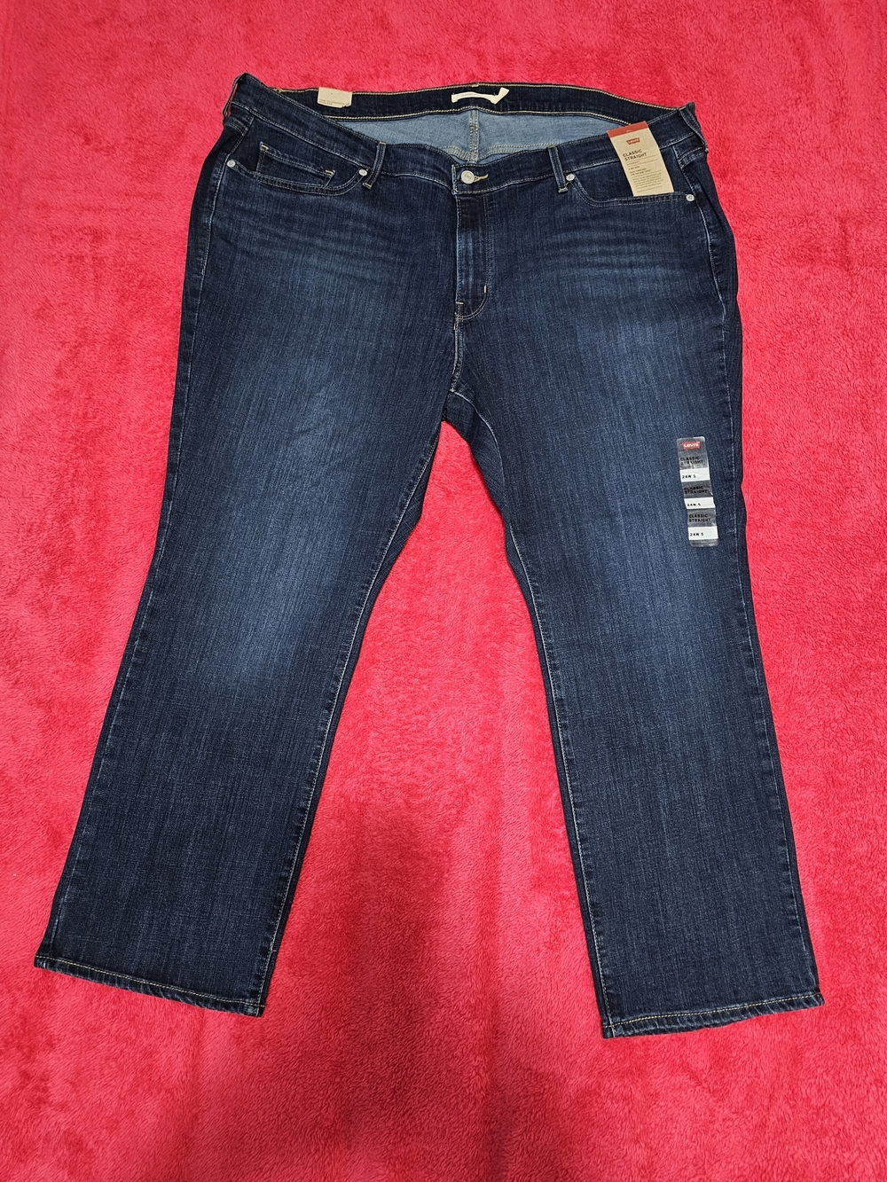 Levi's Dark Indigo Straight Leg Jeans